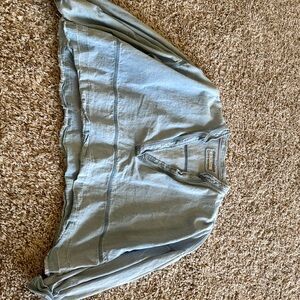 We the free Jude denim pullover